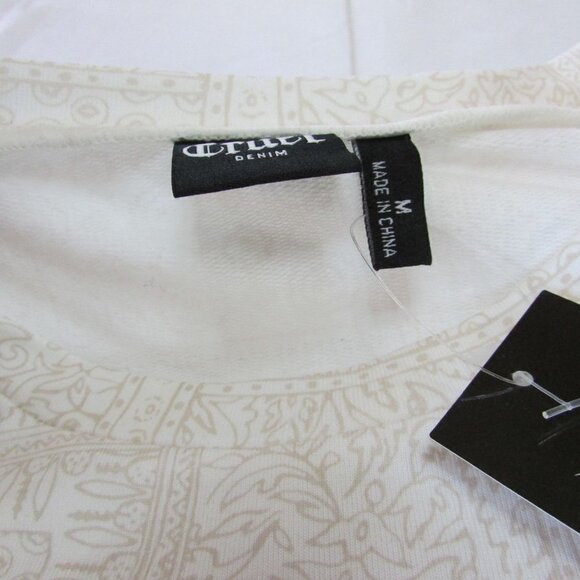 Cruel Girl Women's Medium Long Fringe Sleeve Pullover Top - Picture 3 of 6